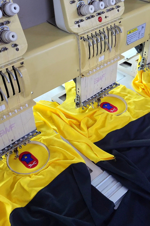 school uniform embroidery logo production