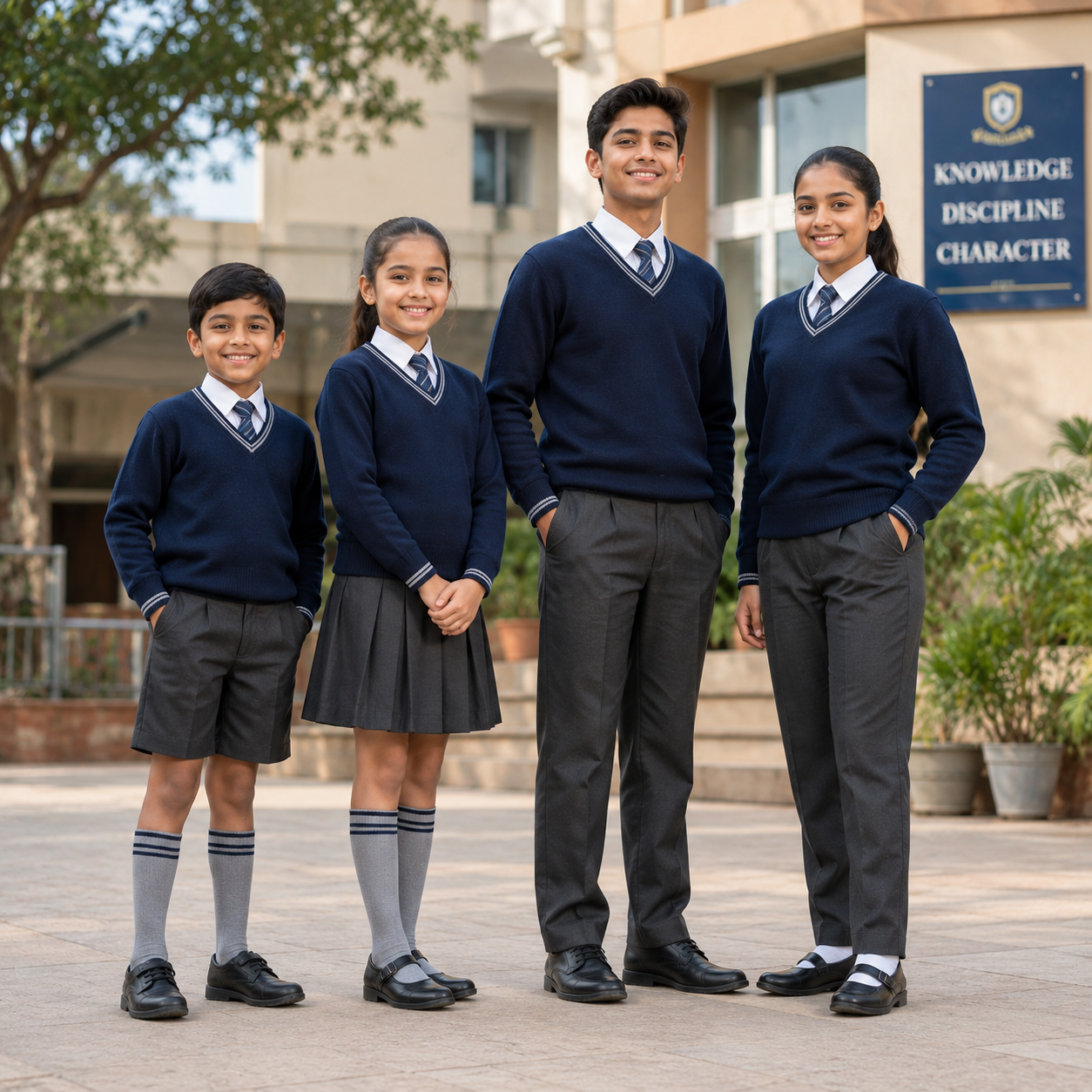 school winter uniform track suit students (2)
